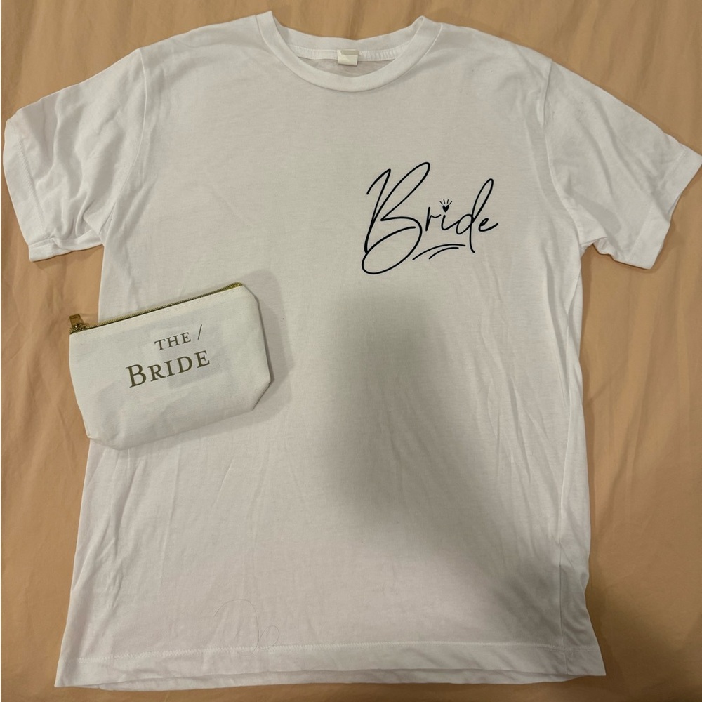 Bride T-Shirt (never worn) and bag